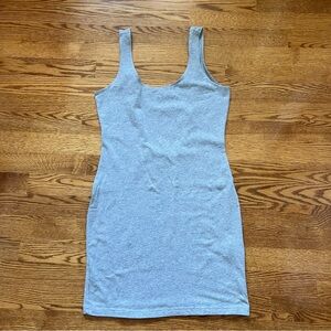 Forever 21 Grey Lowback Bodycon Dress